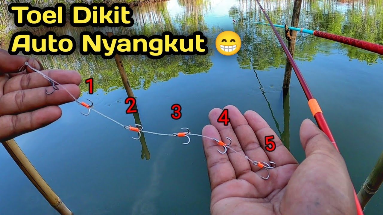 Mengerikan..! Experiment Mancing Pakai 5treble hook..! Hasilnya Di Luar Nalar 😁