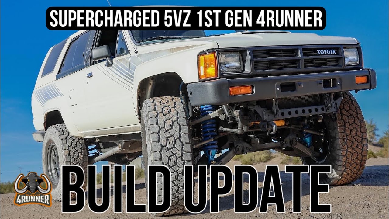 3.4 Swapped Supercharged 1st gen 4runner on Long travel & 3-link  ( progress walk around )