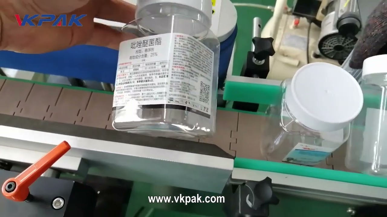 3 Sides Labeling Machine, Automatic Square Bottle Multi-Sided Label Applicator Machine
