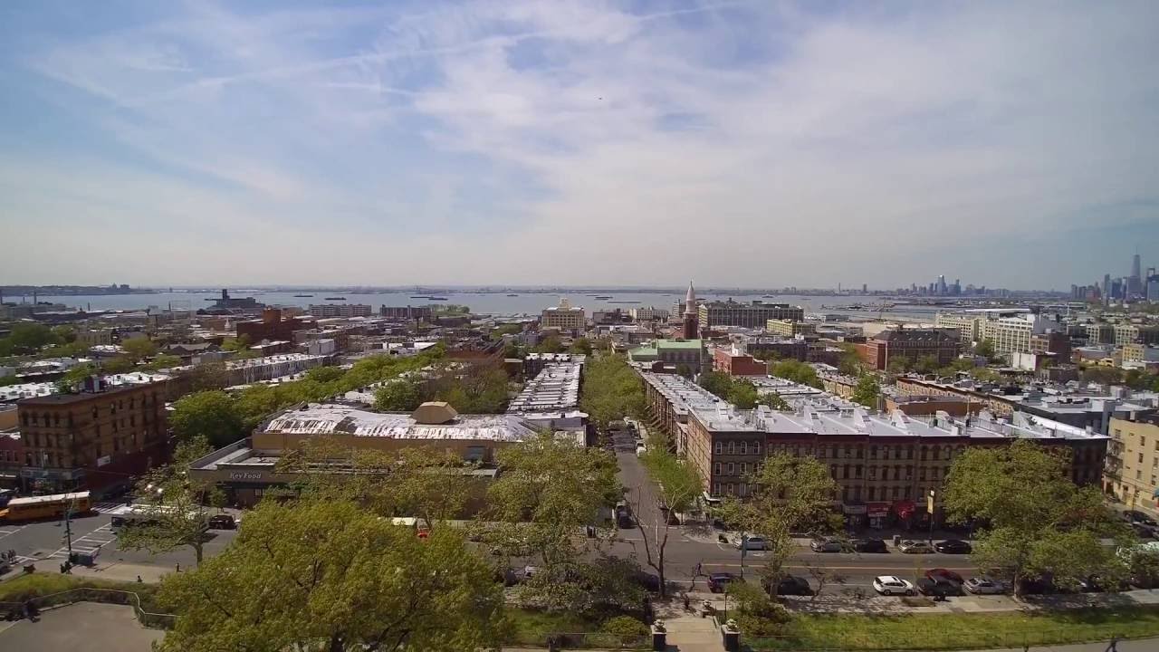 Sunset Park Brooklyn Drone