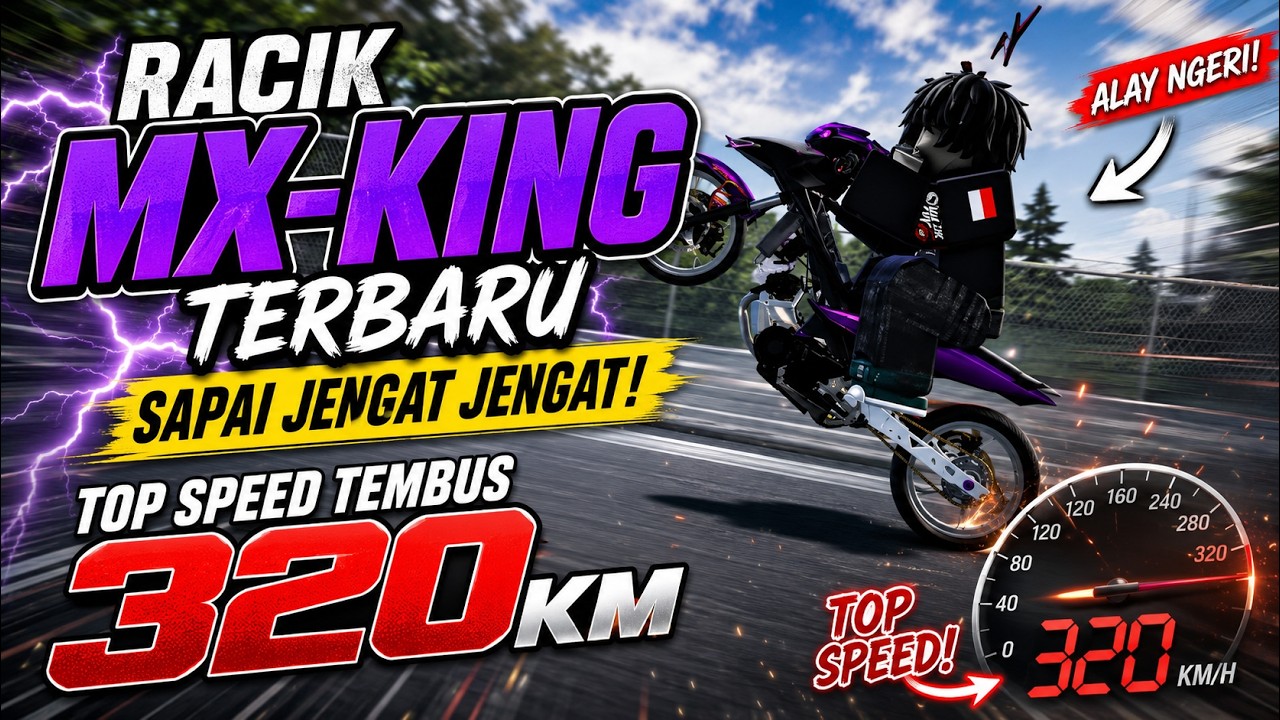 Tuning the Newest MX-KING for Max Speed! 😱 320 KM/H in Drag Drive Simulator