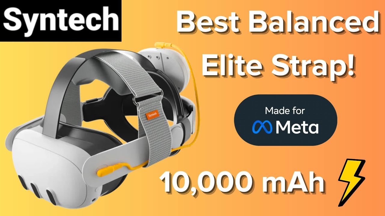 Ремешок для головы Syntech для Meta Quest 3 и 3s — распаковка, сборка, обзор.