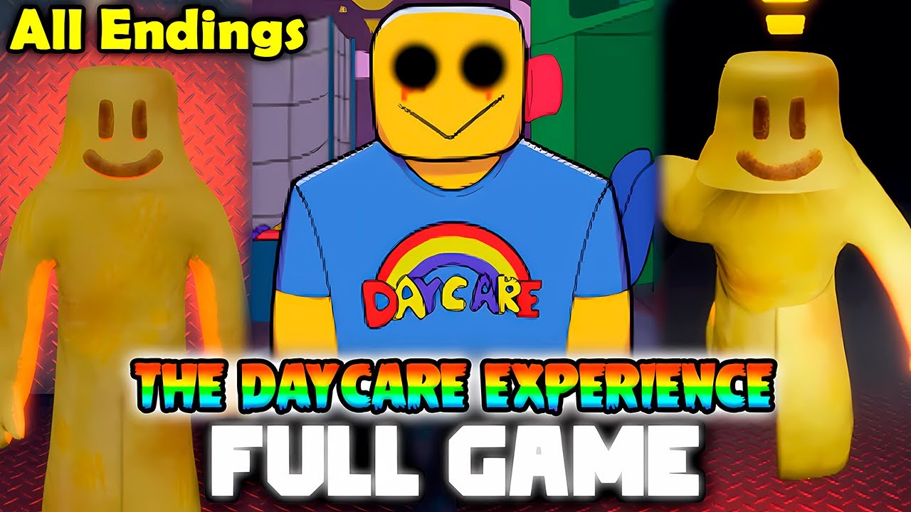 The Daycare Experience 🌈 - (Full Walkthrough + All Endings) - Roblox