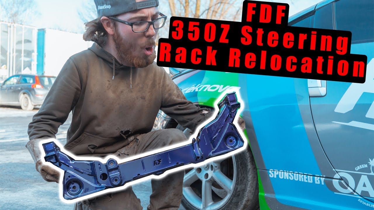 How to Install FDF 350Z Rack Relocation Kit