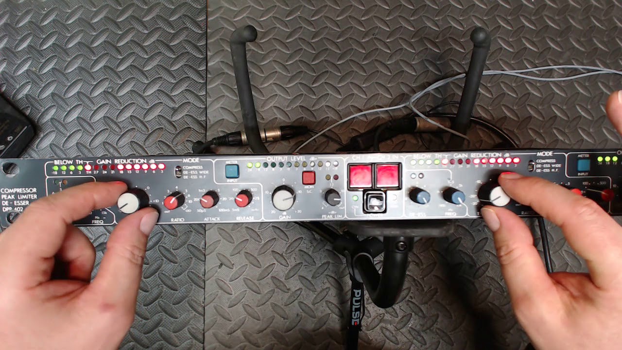 BSS DPR-402 Compressor Limiter De-Esser