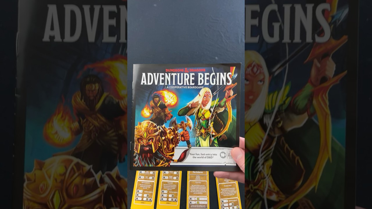 D&D Adventure Begins Dwarf Fighter first look #dnd #boardgames
