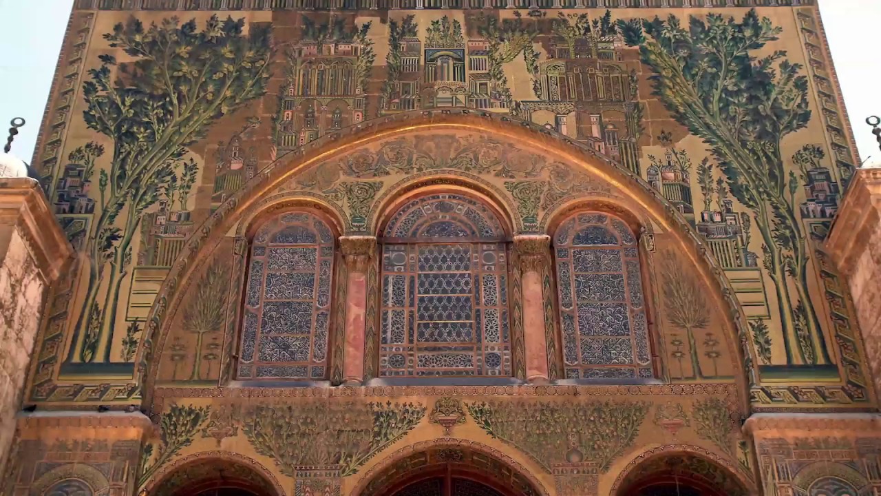 La grande mosqu&eacute;e des Omeyyades - Damas