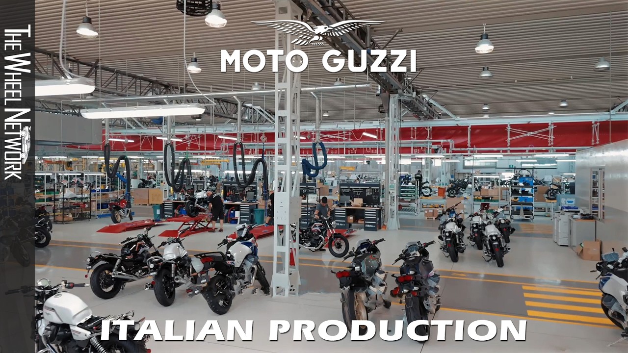 Moto Guzzi Production in Italy – Made in Mandello del Lario