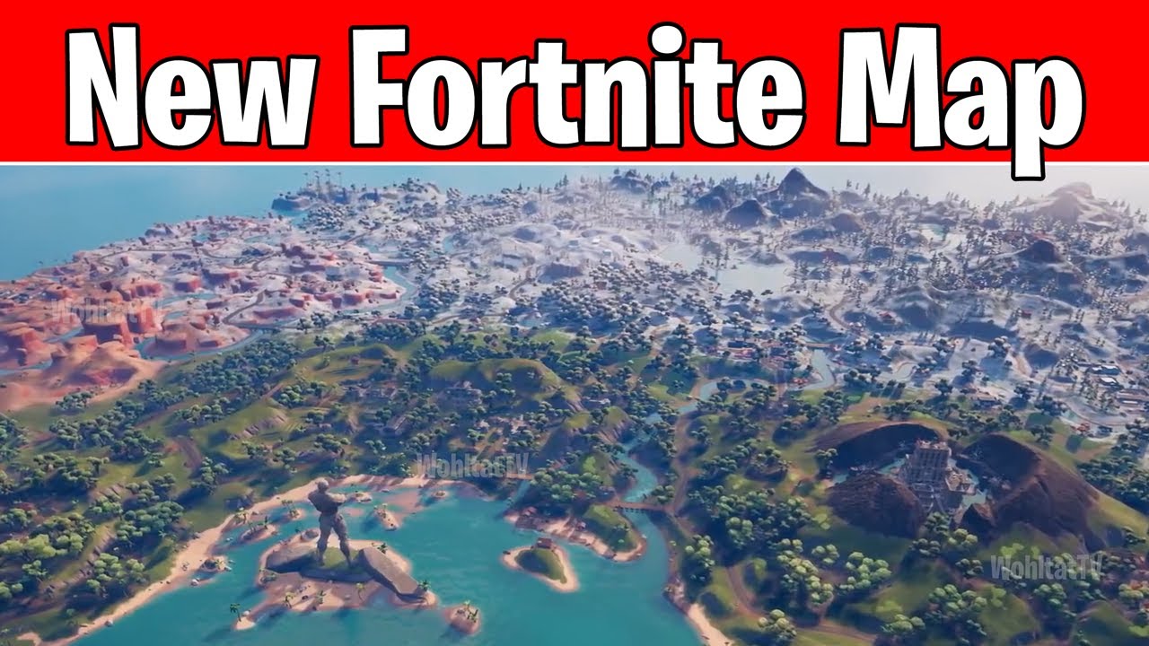 New Fortnite Chapter 3 Map and Island (Fortnite Flip - New Season Map Leaked)