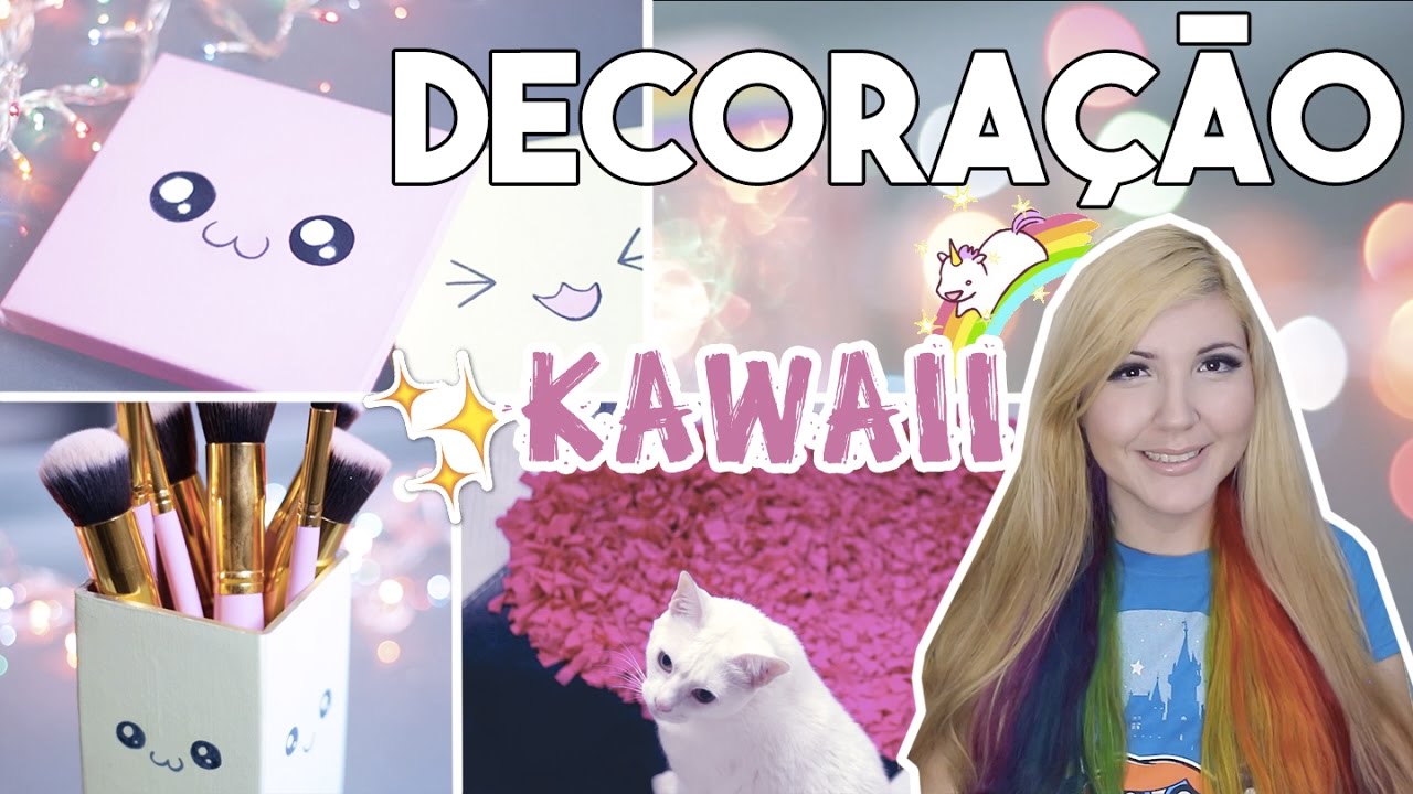 10 DIY Decoração de Quarto Kawaii ft Dany Martines