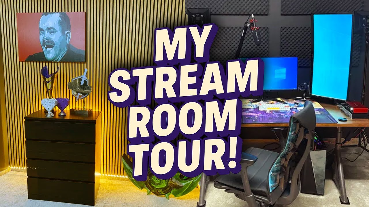 Streaming Room Tour 2025 | Hearthstone Battlegrounds