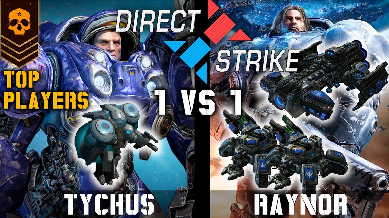 🔺 Tychus vs Raynor | I want to beat all top Raynor players with Tychus | Direct Strike