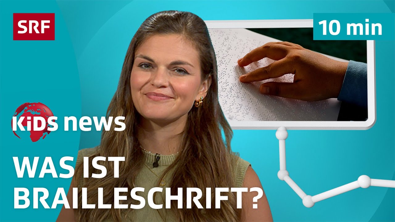 SRF Kids News: Alltag in der Blindenschule &ndash; wie geht lesen und schreiben? | Nachrichten f&uuml;r Kinder