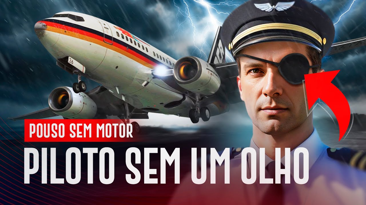 TACA 110 - Piloto CEGO de um olho aterrissa sem os DOIS MOTORES | EP. 1228
