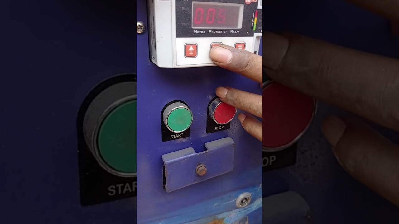 How to access the C&S motor protection relay.