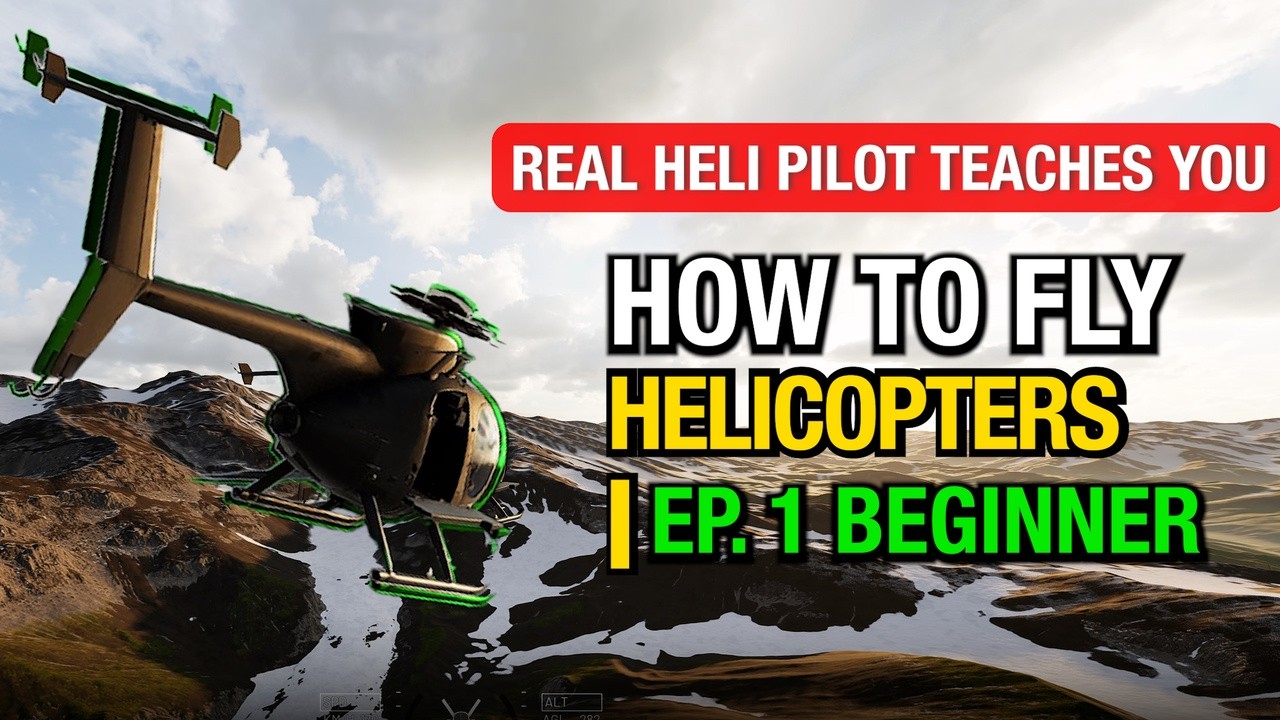 REAL PILOT Teaches How To FLY - WARDOGS Helicopter Tutorial (Beginner)