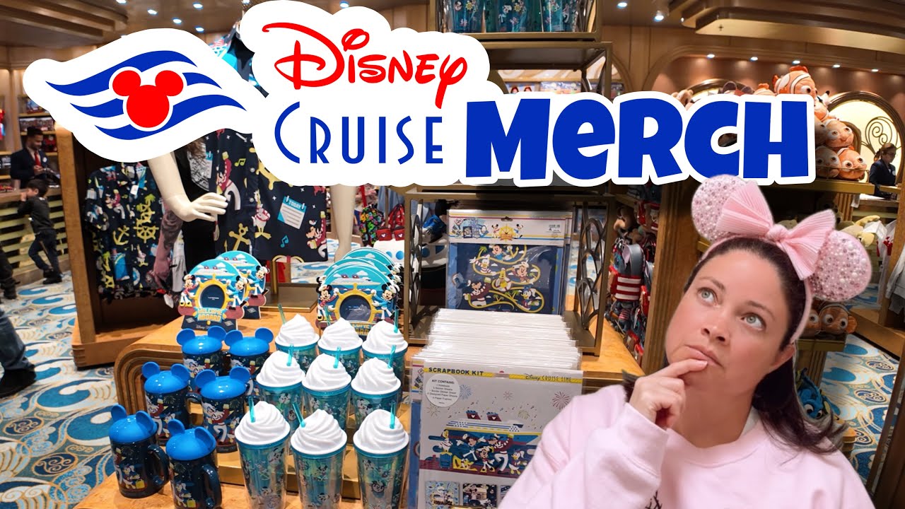 Exclusive Disney Cruise Line Merchandise Onboard the Disney Wonder! | Mexico Cruise Itinerary