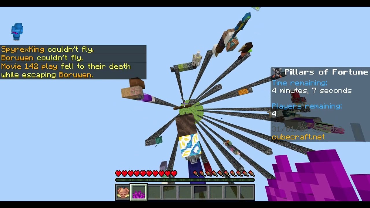Minecraft Pillars of Fortune