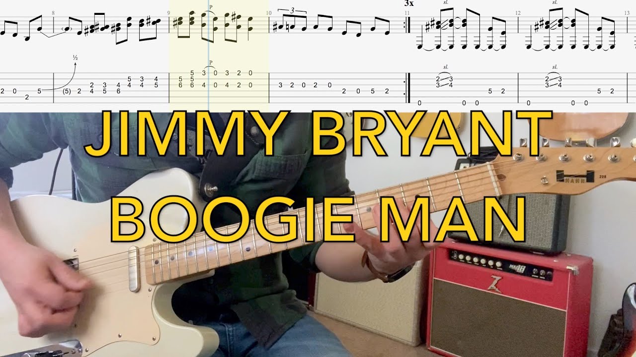 Jimmy Bryant & Speedy West- Boogie Man (transcription)
