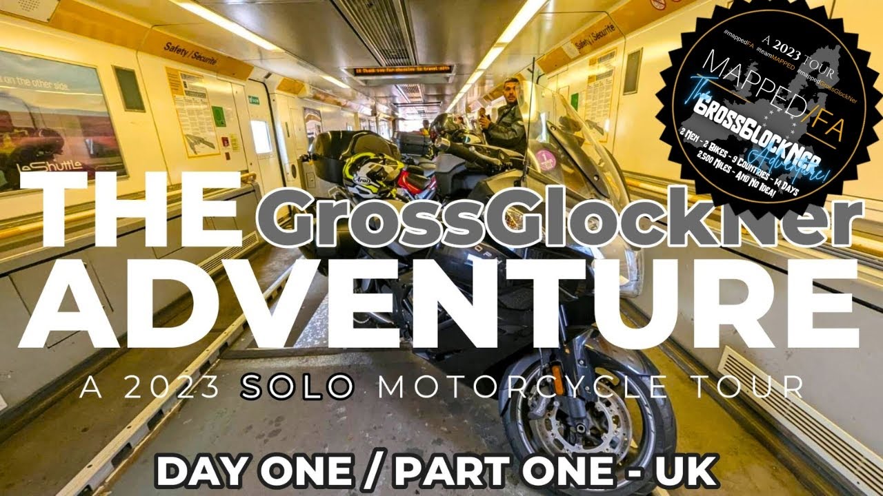 MAPPED - The GrossGlockNer Adventure - Day One / Part One - Triumph Trophy 1200SE