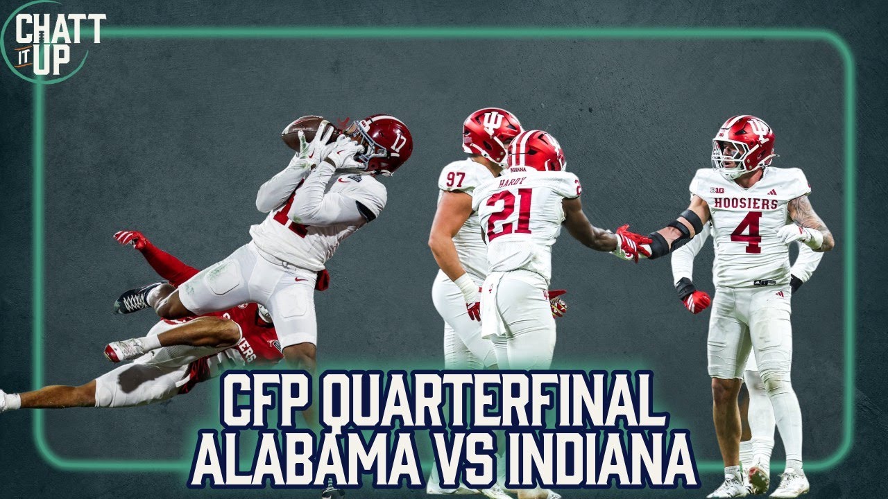 CFB Playoffs Quarterfinals - Rose Bowl, Alabama vs. Indiana
