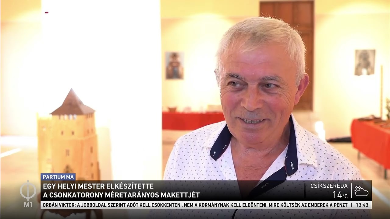 Csonkatorony makett