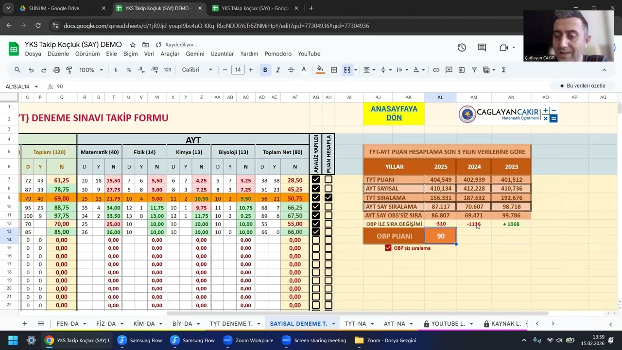 DENEME ANALİZİ - YKS TAKİP SİSTEMİ
