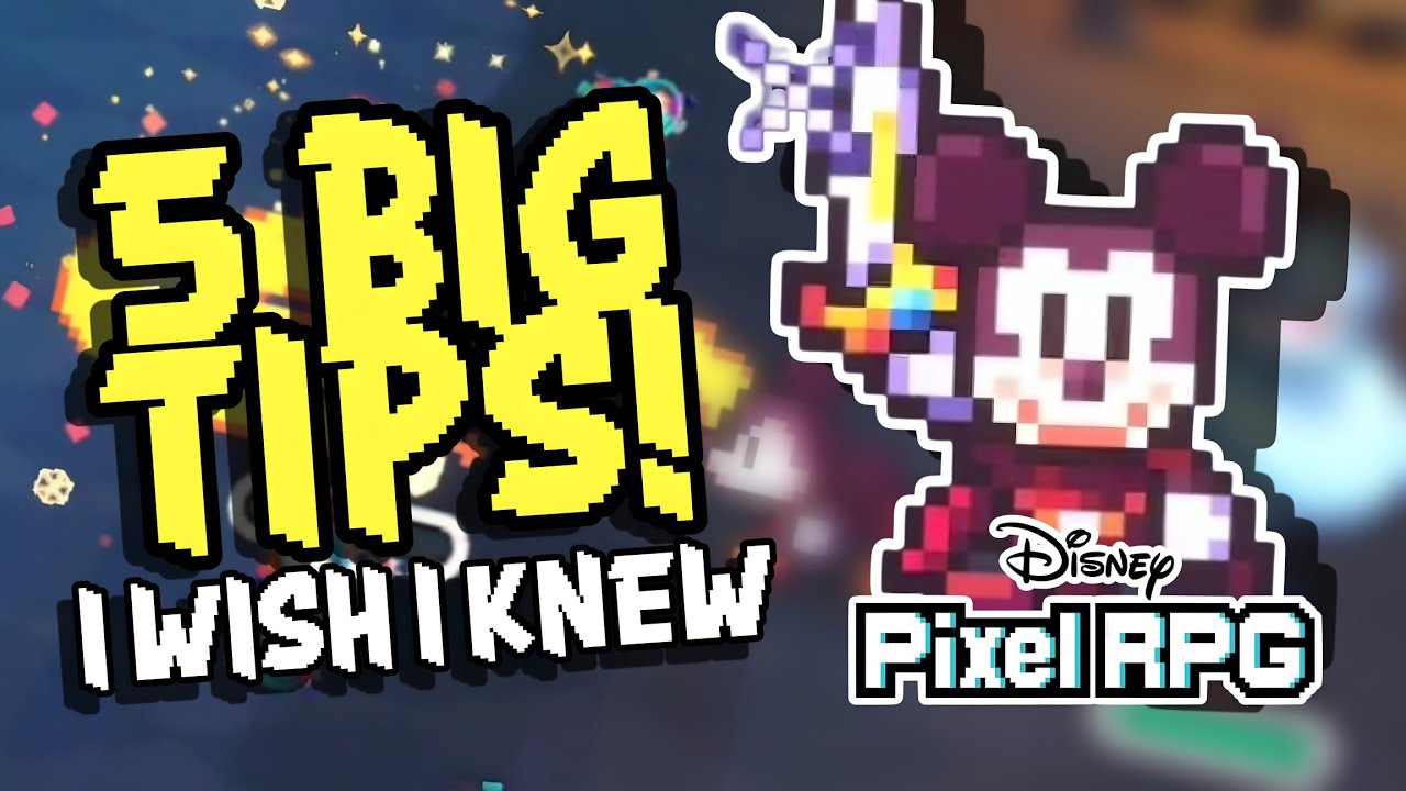 Knowing These 5 HUGE Tips Made Things Easy! | Disney Pixel RPG