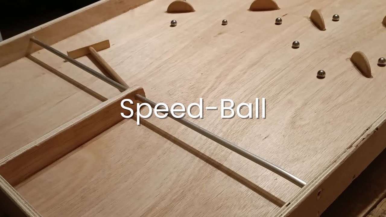 Jeu en bois - Speed ball