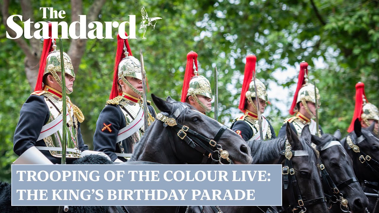 Trooping the Colour 2024 LIVE: The King's Birthday Parade
