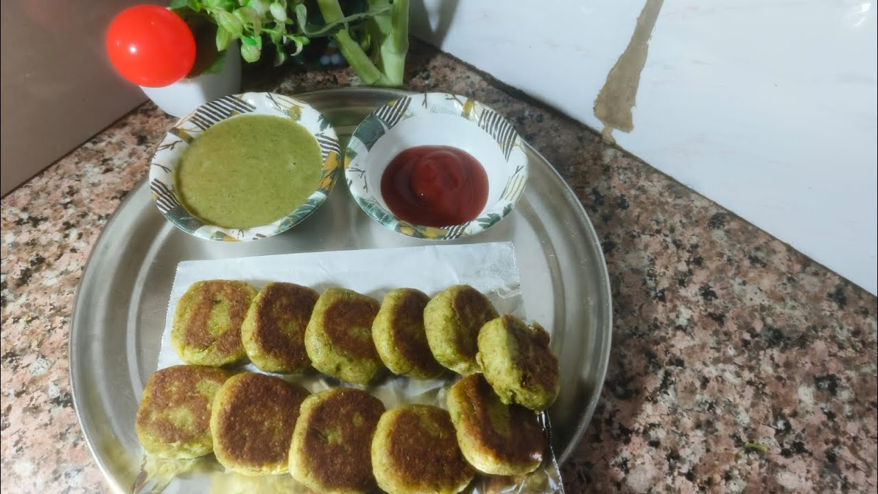 healthy broccoli tikki recipe😋🧆👌🏻🙏🏻