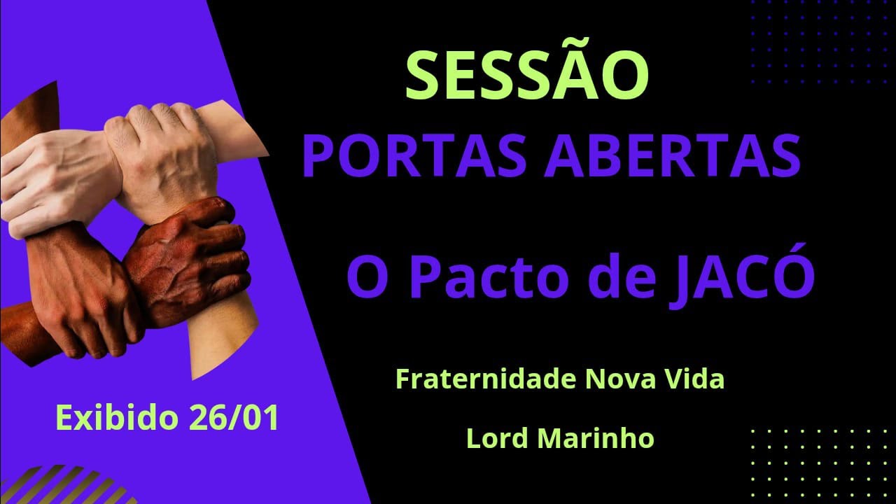 Live: O Pacto com Deus | exibição 26/01 #eusou 
