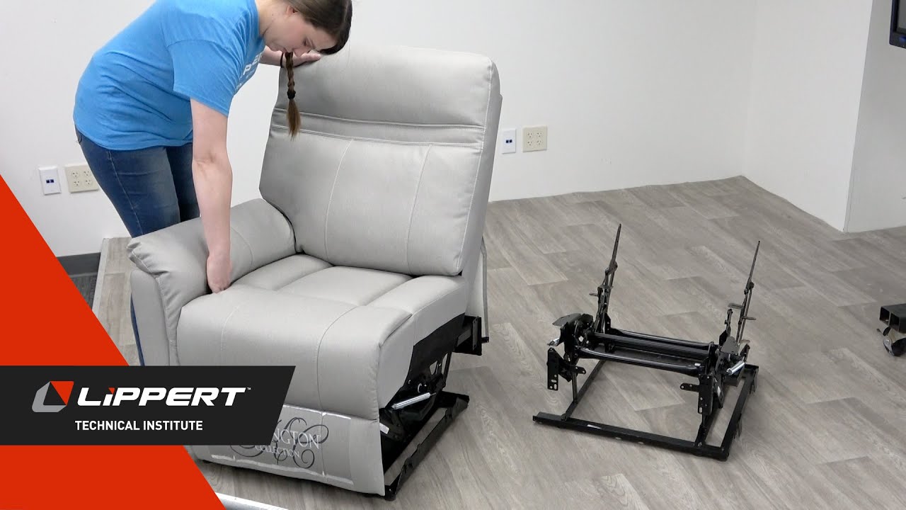 Theater Seating Manual Recliner Mechanism Replacement V1