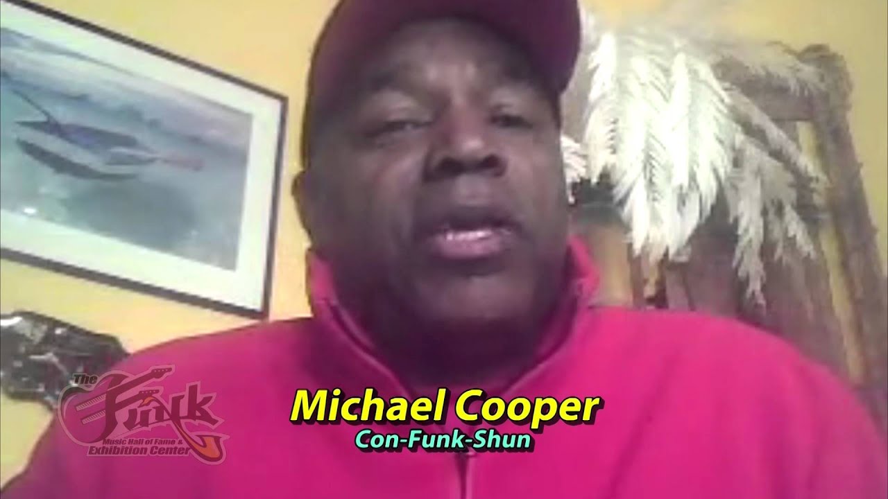 Micheal Cooper of the Funk group,  ''CON FUNK SHUN'' interview with TheFunkcenter in Dayton, Ohio.