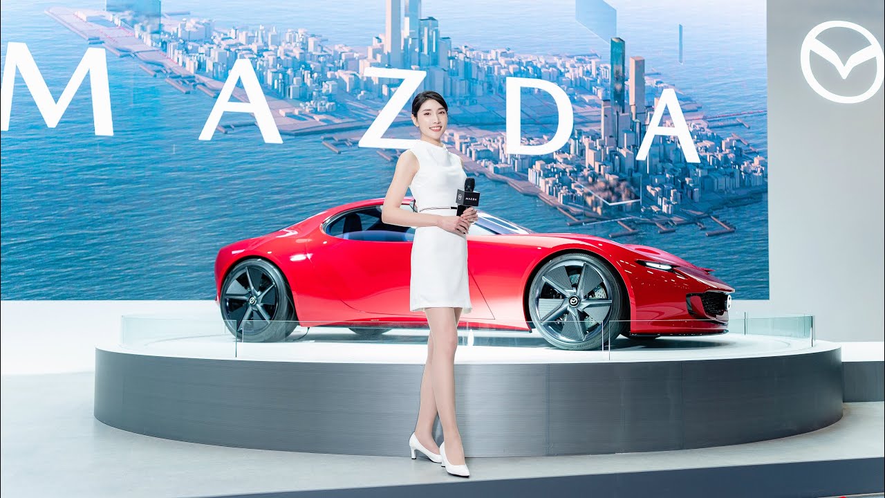2026 台北新車大展暨能源車特展 馬自達 Mazda 主持人 艷嫆 IG: nyancat_1028 、粉專：乖乖收藏家 橫式 
