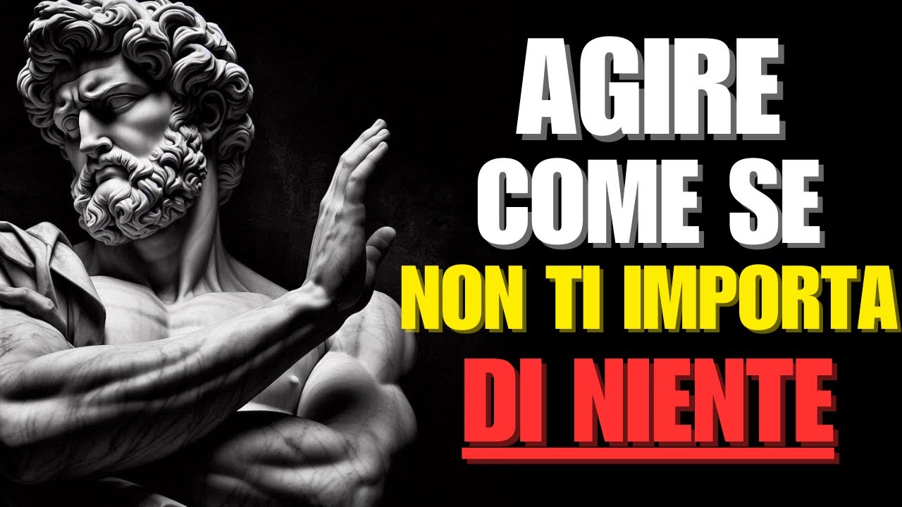 Vivi Come Se NULLA Potesse Toccarti | LA POTENZA DELLO STOICISMO