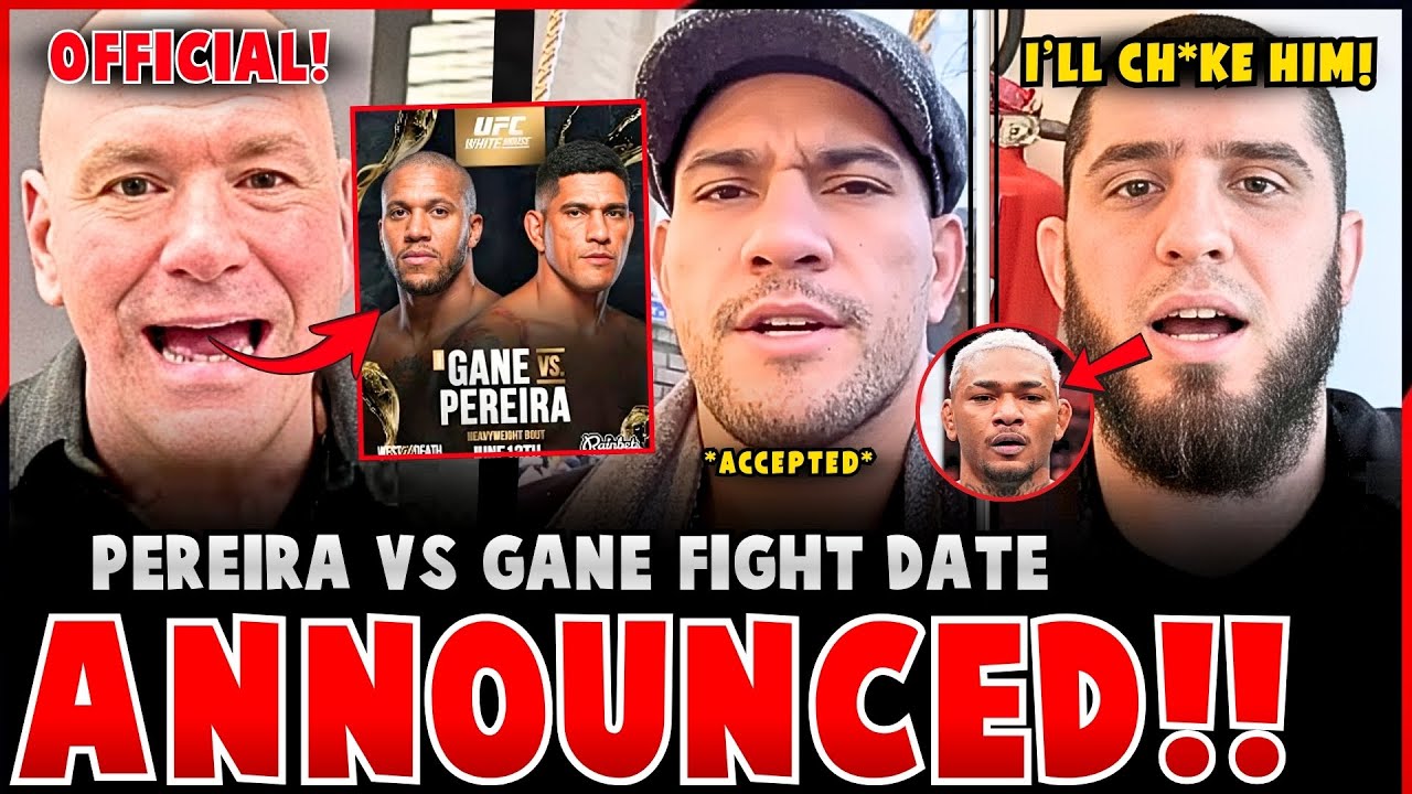 Alex Pereira vs Ciryl Gane Fight for INTERIM HW TITLE ANNOUNCED! | Conor McGregor CONTRACT VOIDED?!