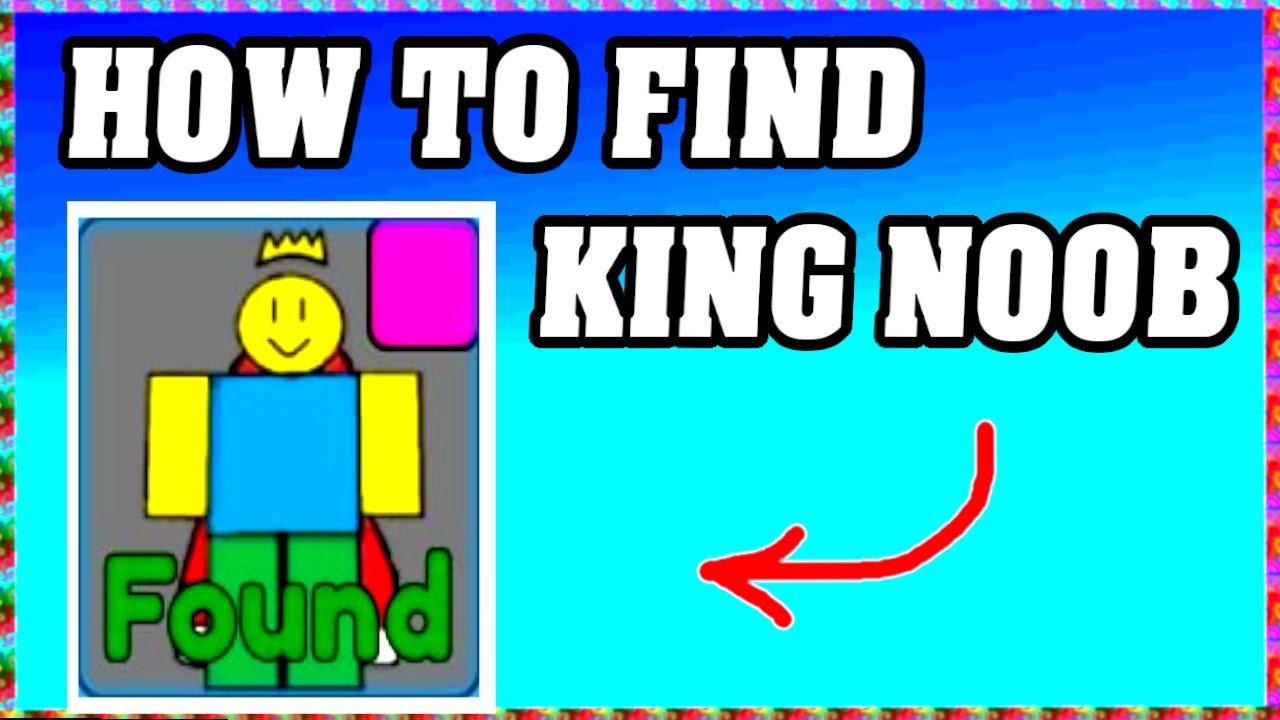 How To Find KING NOOB in FIND THE NOOBS ROBLOX [Update] [walkthrough]