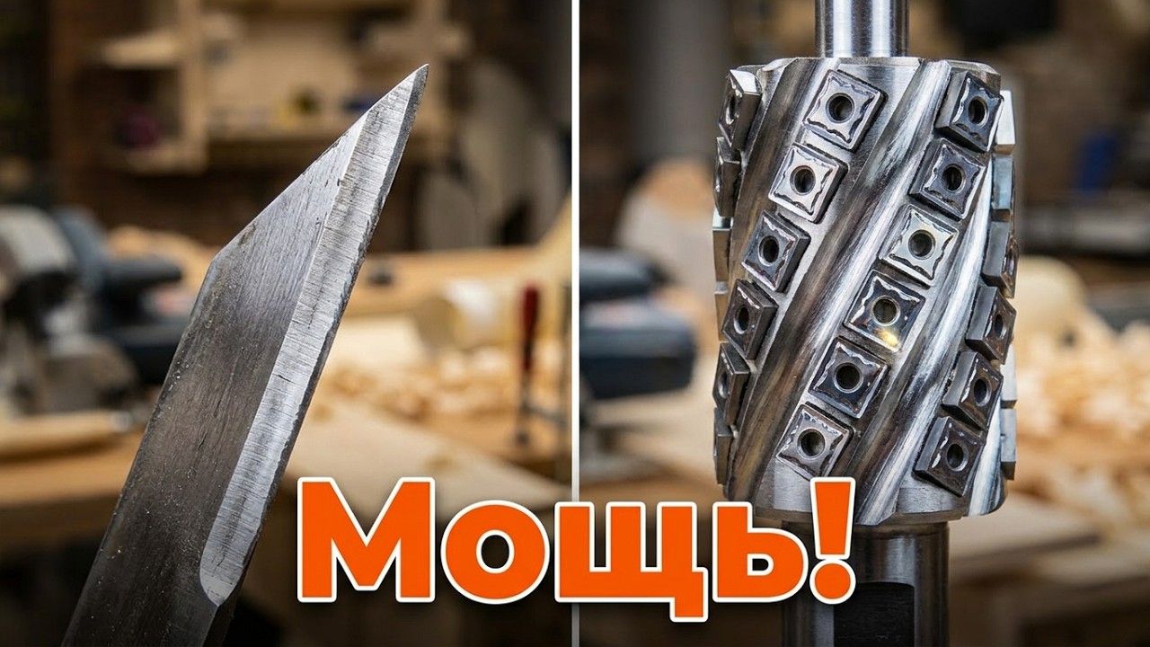 Спиральный вал для моего рейсмуса Makita 2012NB