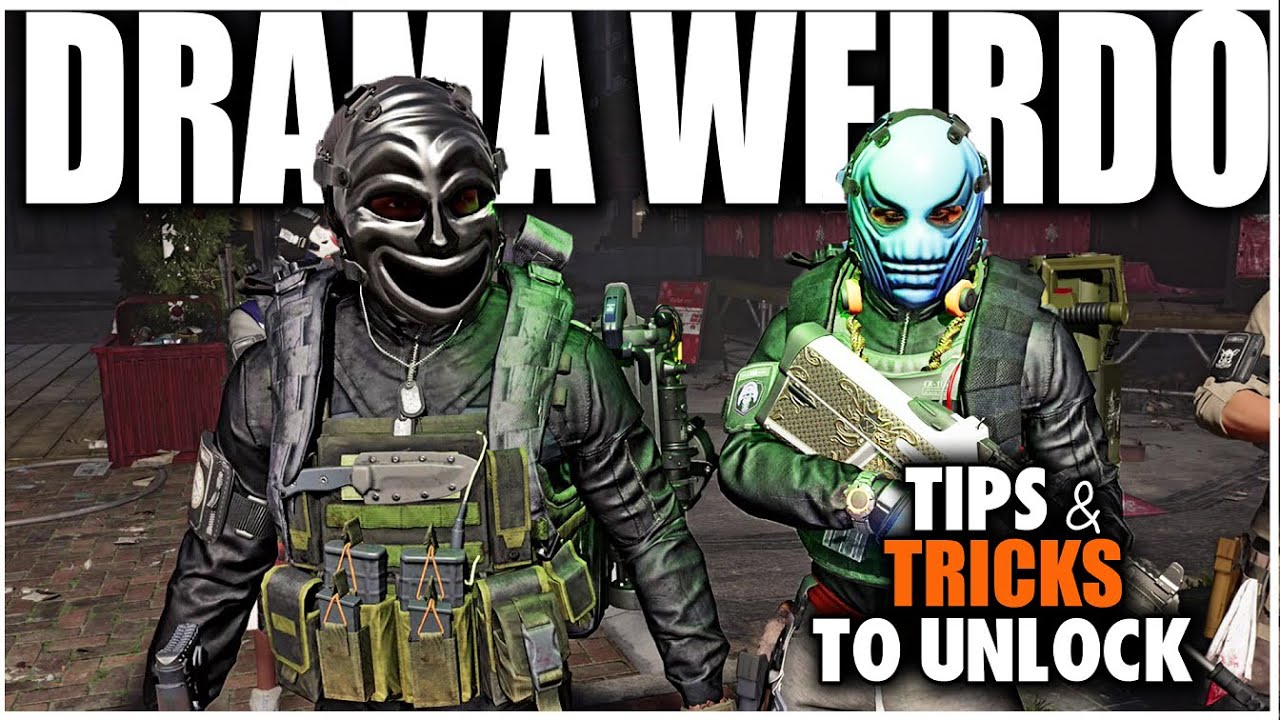 THE DIVISION 2 - HOW TO GET NEW SECRET HUNTER MASK WEIRDO & DRAMA - WARLORDS OF NEW YORK TIPS