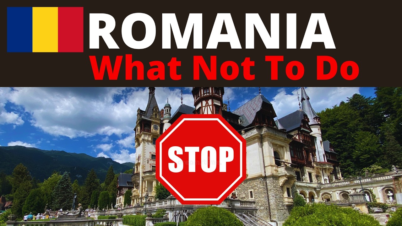 РУМЫНИЯ 🇷🇴 | ЧТО НЕ ДЕЛАТЬ во время поездки ❌ | Что можно и чего нельзя делать, советы и подсказк...