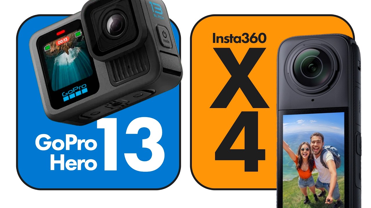🔥 GoPro Hero 13 vs Insta360 X4 🟡 La LUCHA más ÉPICA 🤯