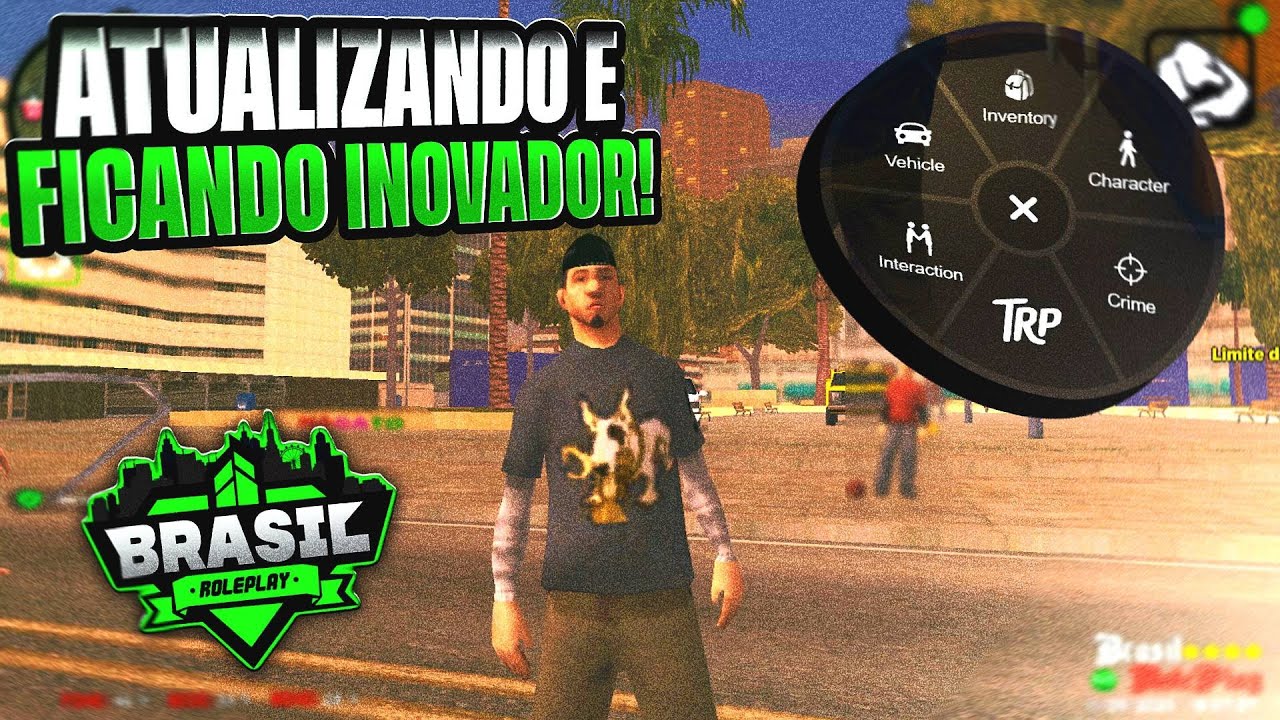 O BRASIL ROLEPLAY ESTÁ FICANDO INOVADOR!😱 - GTA SAMP ANDROID/PC