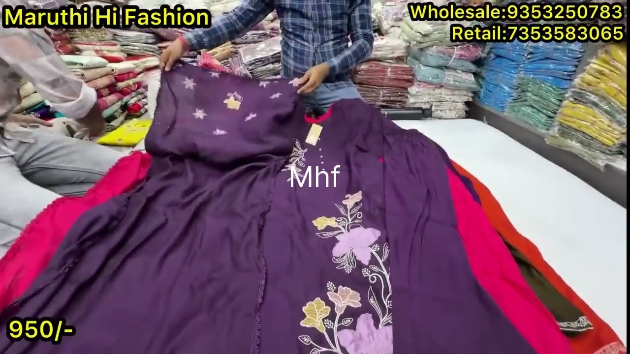 Maruthi hi fashion Chickpet Bangalore wholesale shop #onlineshopping 