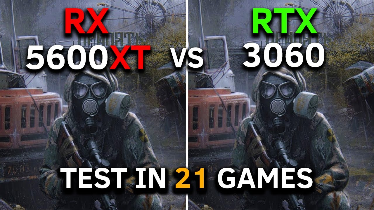 RTX 3060 12GB vs RX 5600 XT | Test in 21 Games at 1080p | RYZEN 5 5600 | Late 2024