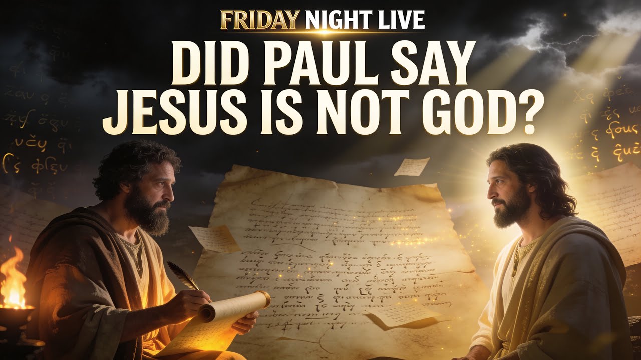 Friday Night Live: Did Paul Say Jesus Is Not God? Let’s Examine the Scriptures 📱
