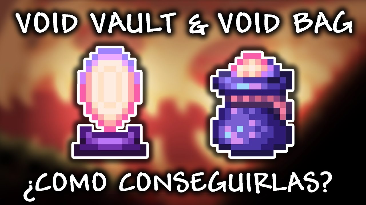 Void Vault & Void Bag / Terraria 1.4 Journey's End | &iquest;C&oacute;mo conseguirla? &iquest;How to get it?