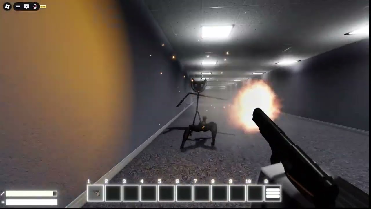 Roblox -  Levels - backrooms explore game