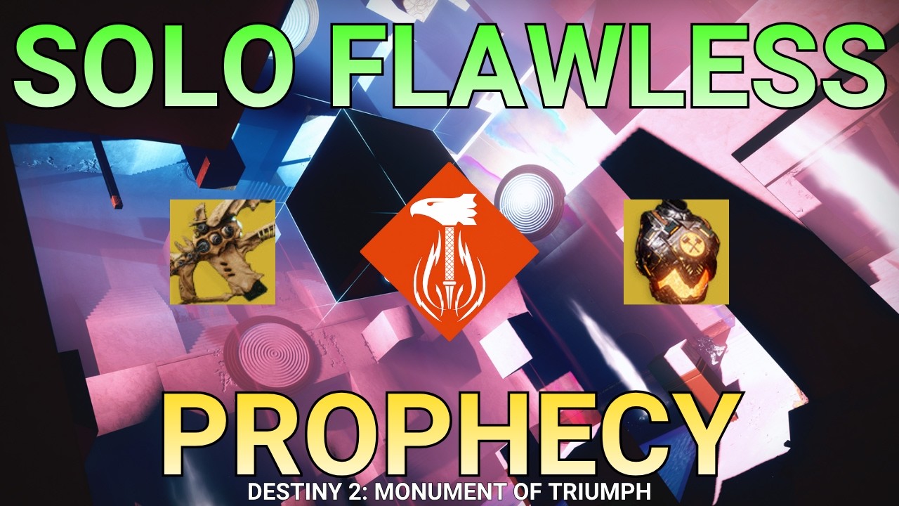 Solo Flawless Prophecy on Titan | Destiny 2: Monument of Triumph