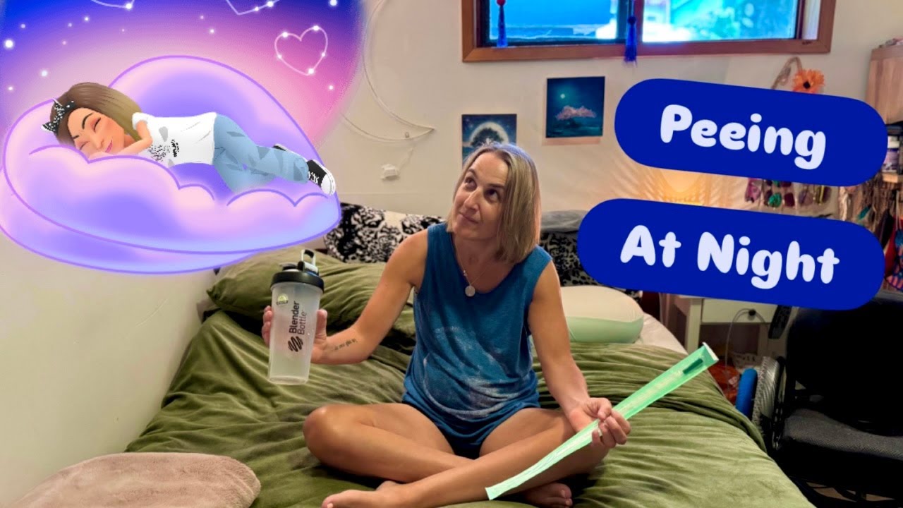 How I Pee at Night Easy with No Transfers |  SCI Bladder Management